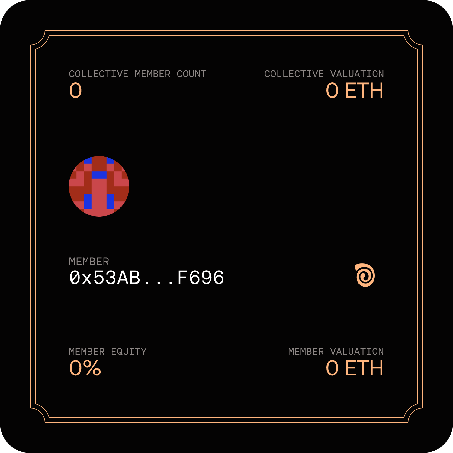 Membership Card for Area 69 DAO